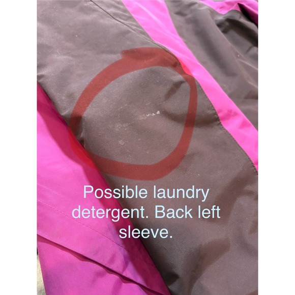 The North Face Women's XL 3-in-1 Triclimate Jacket Magenta Plum Waterproof Outer - Picture 15 of 16